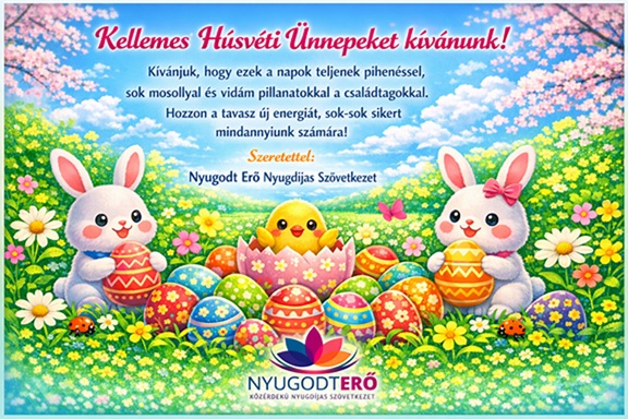 Kellemes Húsvéti Ünnepeket Kívánunk!